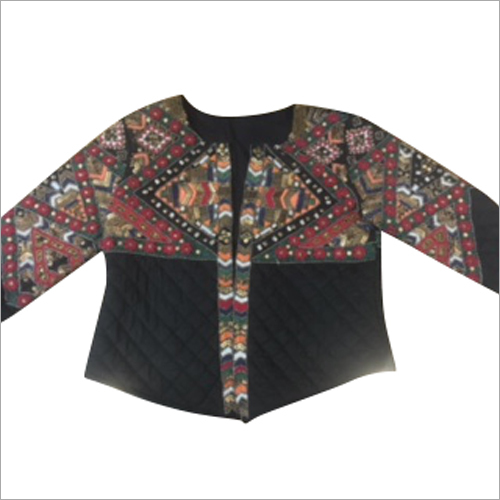 Ladies Gujrati Embroidery Jacket By SMASH CREATIONS