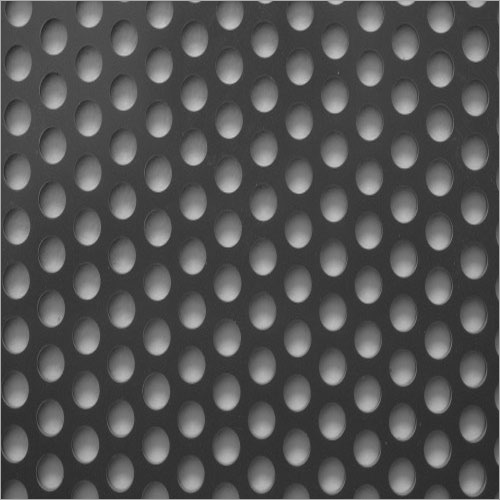 Staggered Round Holes Perforated Sheet Application: Industrial