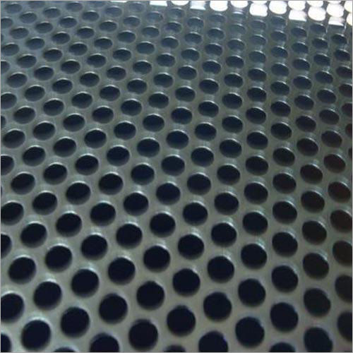 Straight Round Holes Perforated Sheet - Staggered Round Holes, Strong Metal Material | Durable, Economical, Versatile, Aesthetic Appeal, Effective Ventilation