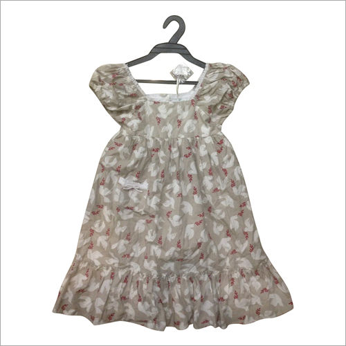 Mini Bird Print Dress