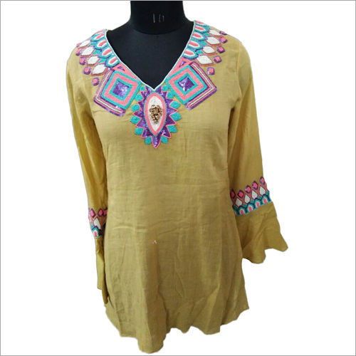 Ladies Casual Tunic Top