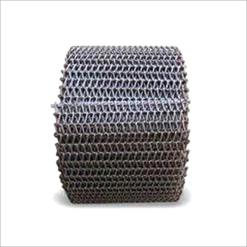 Cord Weave Close Mesh Belt - Stainless Steel Chain Material, Tight Mesh Design for Efficient Gas and Heat Passage, Ideal for Small Part Conveying