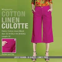 Mergenta Cotton Line Trouser