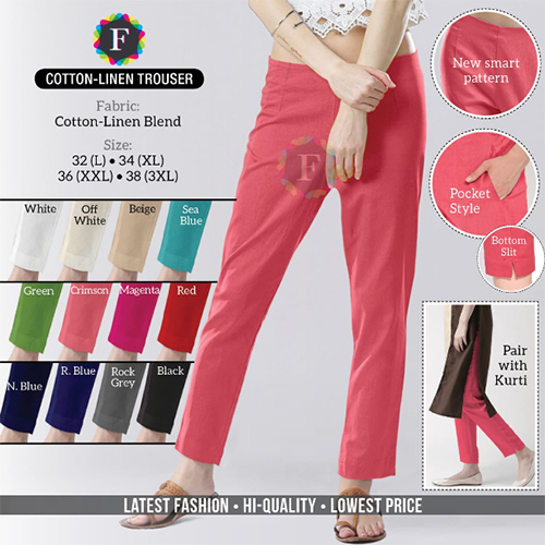 Cotton Line Trouser