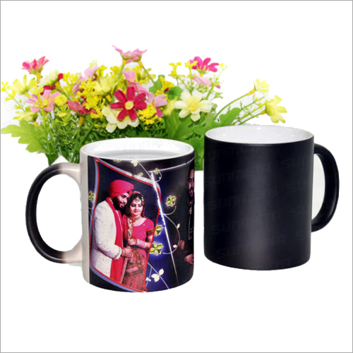 Magic Mug - Ceramic, Customizable Sizes , Multicolor Design, Dishwasher Safe, Microwave Safe, Non-Toxic, BPA Free, Odorless, Reusable