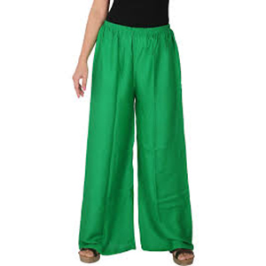 Green Rayon Palazzo