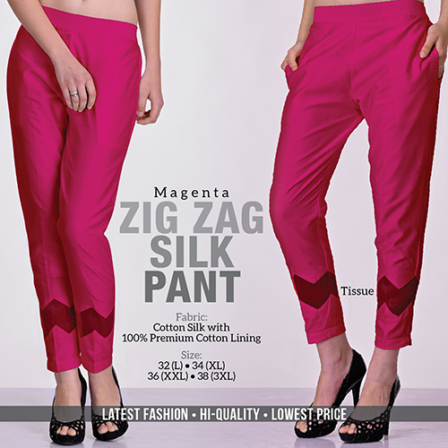Margenta Silk Pant