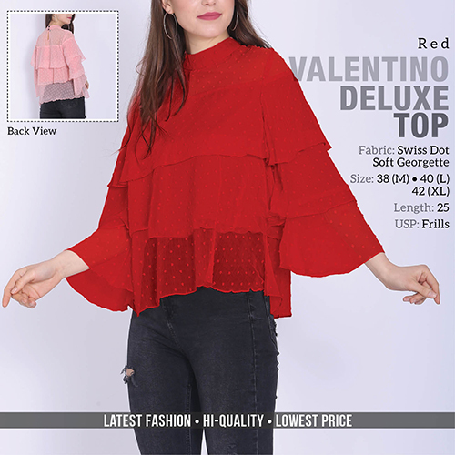 Red Valention Deluxe Top Decoration Material: Beads