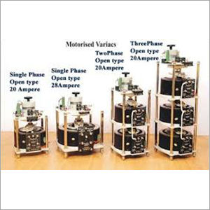 Motorised  Single Phase & 3-Phase Variacs