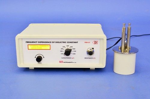 Frequency Dependence Of Dielectric Constant, Fdd-01 Application: Laboratory Use