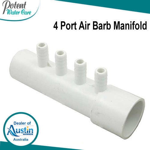 4 Port Air Barb Manifold