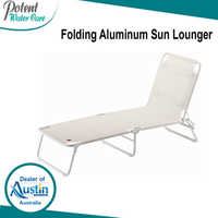 Folding Aluminum Sun Lounger