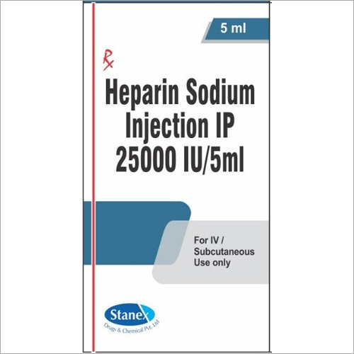 Heparin Sodium Injection 25000Iu Grade: Medicine Grade