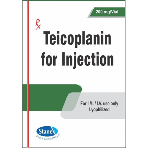 Teicoplanin For Injection Grade: Medicine Grade