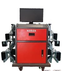 Computerised Wheel Alignment Machine