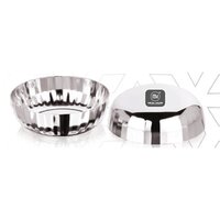 Halwa Plate - Stainless Steel, 5.5 To 6 Inches, Silver Color | Durable, Dishwasher Safe, Curved Lip Design For Safe Handling, Ideal For Indoor And Outdoor Use