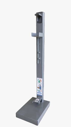 Grey Touch Free Hand Sanitizer Dispenser Stand