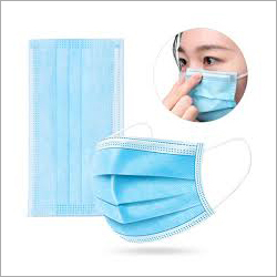 Surgical Face Mask - Non Woven Standard Size Sky Blue | Protection from Germs Unisex Design for Hospital & Clinic Use