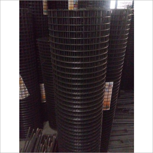 Mild Steel Welded Mesh - Iron Wire Mesh 3ft, 4ft, 5ft & 6ft x 50ft, Black, 2.40mm-2.80mm Wire Diameter, Polished Finish, Square Hole Design