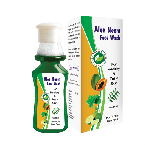 Aloe Neem Face Wash-Herbal Face Wash Age Group: For All