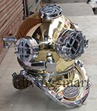 VINTAGE MORSE U.S NAVY DIVING HELMET SOLID BRASS & ALUMINIUM FULL SIZE