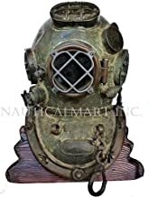NauticalMart 1942 Schrader WW II U.S. Navy MK V Dive Helmet