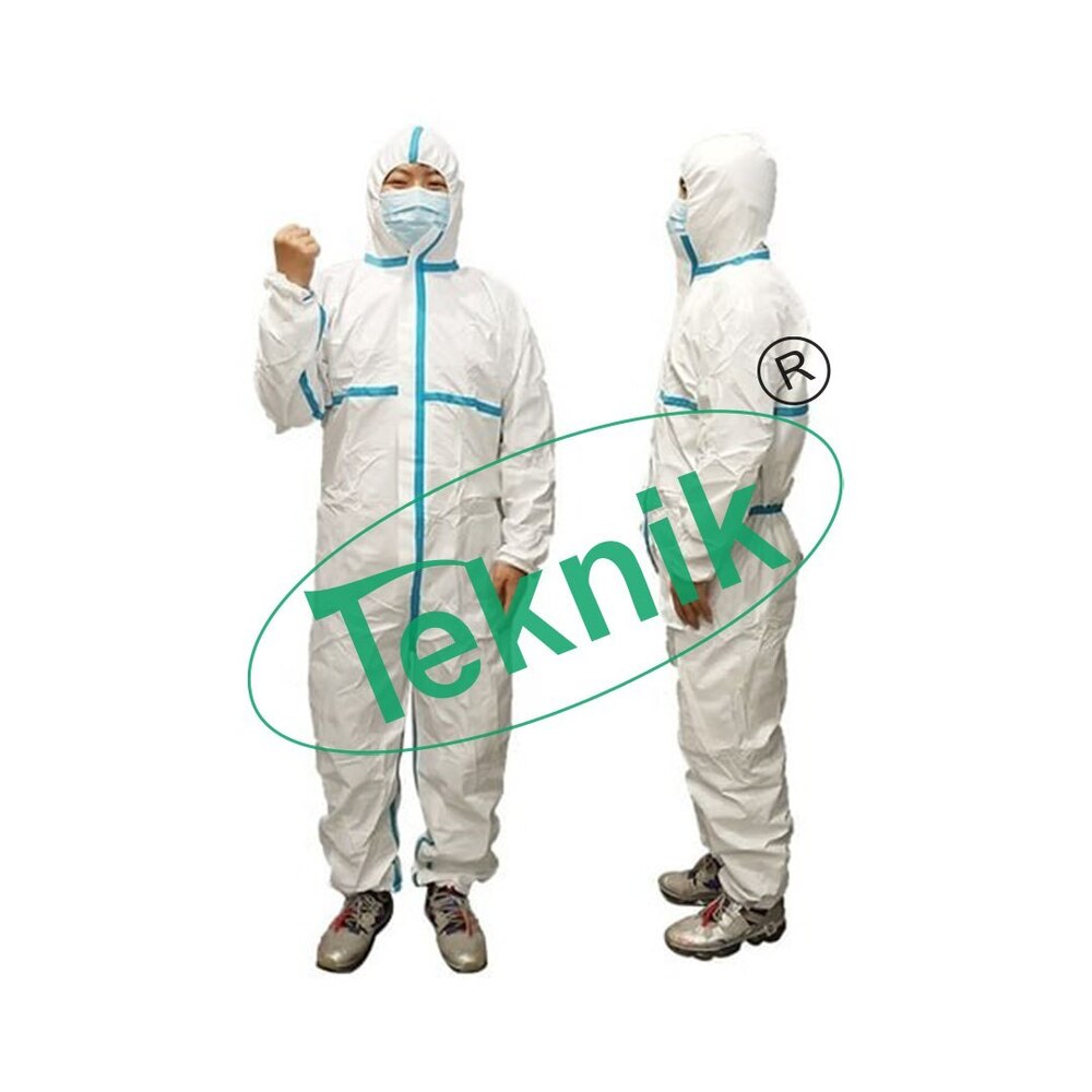 70/95Gsm Non- Woven Fabric Full Body Coverall