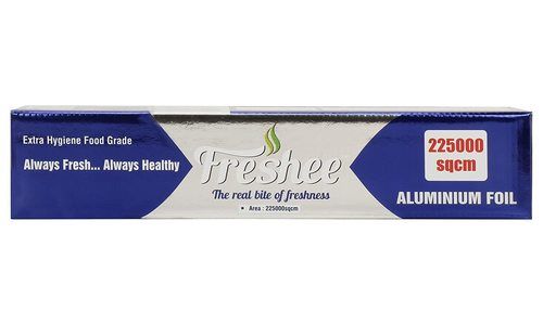 Freshee 225000sqcm Aluminium Silver Kitchen Foil Roll Paper