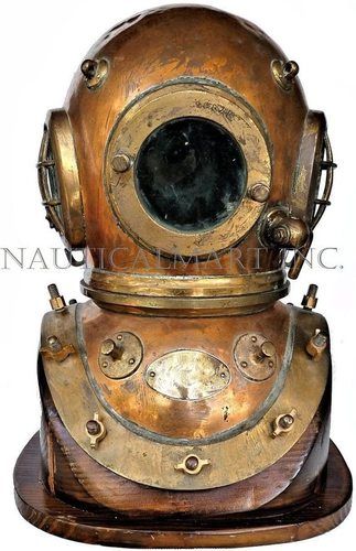 Nauticalmart Siebe Gorman 12 Bolt Dive Helmet Ca 1950's