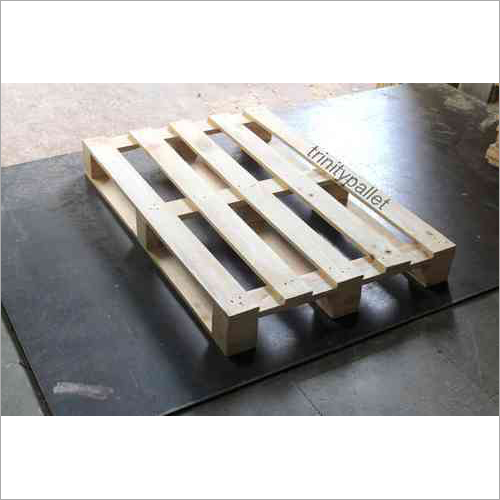 Four Way Pine Wood Pallet By TRINITY PACKAGING