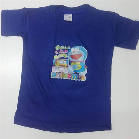 Kids Blue Casual T Shirt