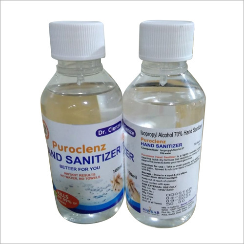 Hand Sanitizer Application: Personal Care