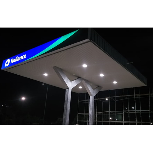 LED Canopy For Petrol Pump