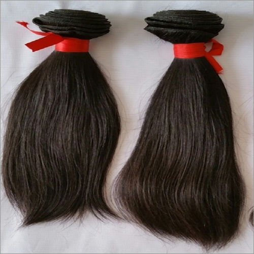 Natural South Indian Temple Straight Human Hair,raw Hair Length: 18 Inch (In)