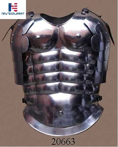 NAUTICALMART Wearable Greek Muscle Armor Medieval Breastplate Costume