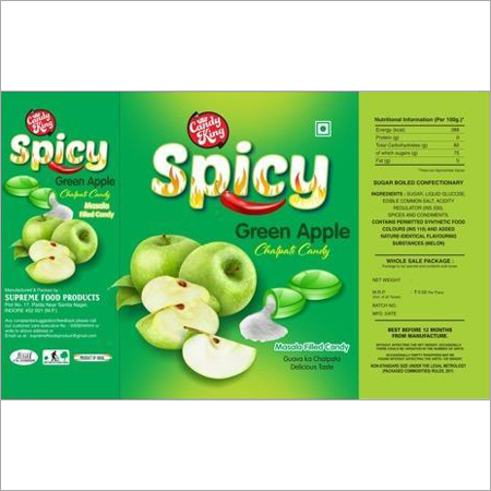 Spicy Green Apple Candies