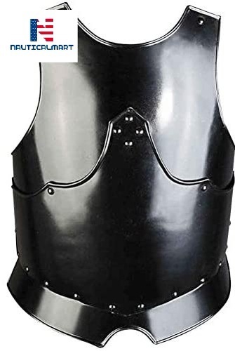 Steel Mytholon Blackened Gustav Breastplate