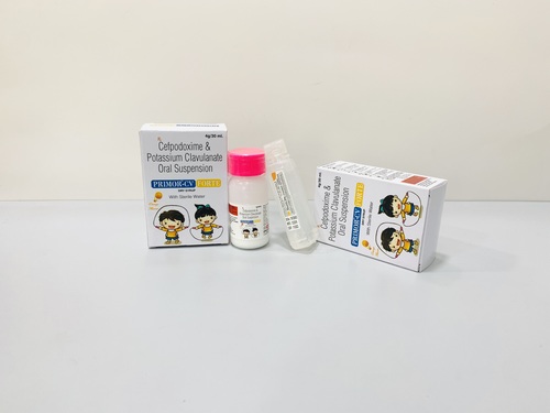 Cefpodoxime 100mg with Clavulanic Acid 62.50mg dry syp