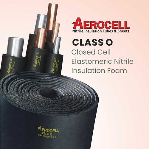 Class O Nitrile Rubber Sheet and Tube Insulation - Aerocell By ALP OVERSEAS PRIVATE LIMITED