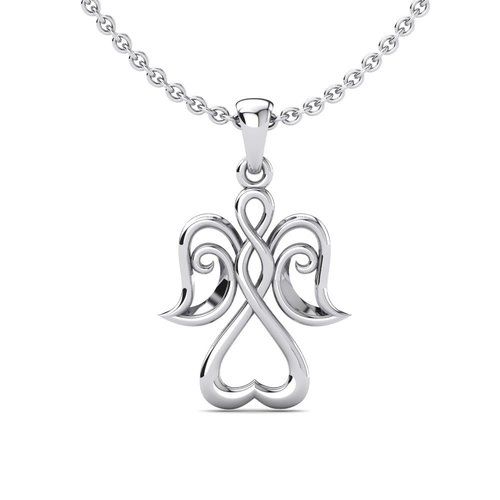 Plain Pendant Silver Gender: Women