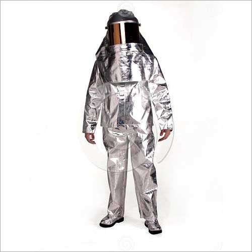 Silver Fire Protection Suit