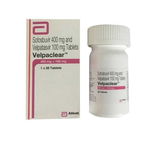 Velpaclear Tablet Ingredients: Velpatasvir & Sofosbuvir