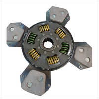 Tractor Clutch Plate - Cast Iron, 180 Mm Outer Diameter, 80 Mm Inner Diameter, 15 Mm Thickness | Durable, Corrosion-resistant, 4 Ceramic Plates, 2.5 Kg Weight