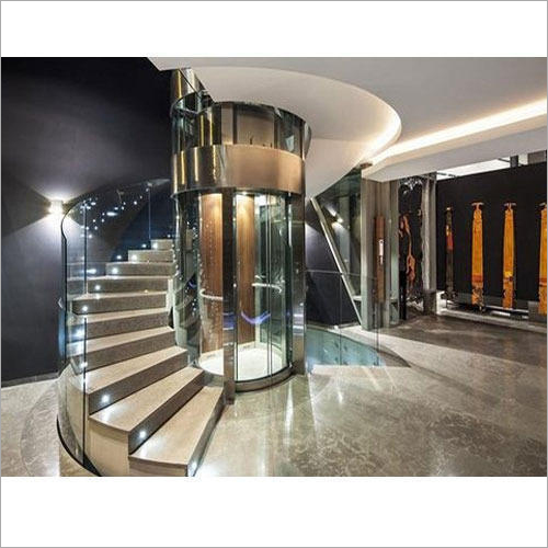 Glass Passenger Elevator - Glass Steel, Variable Dimensions, 500 Kg Capacity | Smooth Ride, Stylish Design, Space Saving, Easy Access