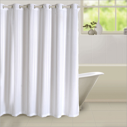 White Chic Shower Curtains