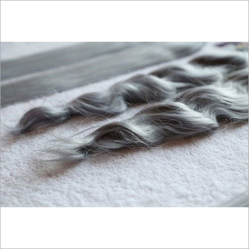 Straight Silver Grey Human Hair