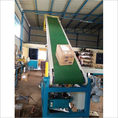 Truck Loading Conveyor System - Mild Steel, 10-20 Feet Length, Semi-Automatic | 50-100 kg Load Capacity, Heat Resistant, Flat Belt Design, Live Powered Roller, Speed of 3-4 m/s, 12-Month Warranty