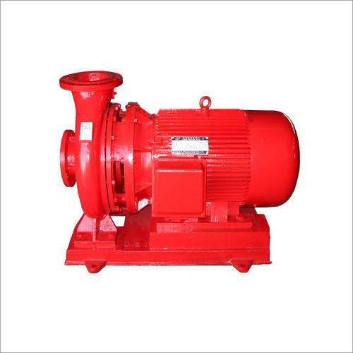 Red Industrial Fire Hydrant Pump