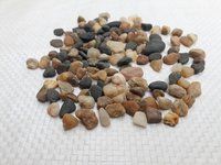 commercial bulk quantity used of natural round river stone pebbles and graves