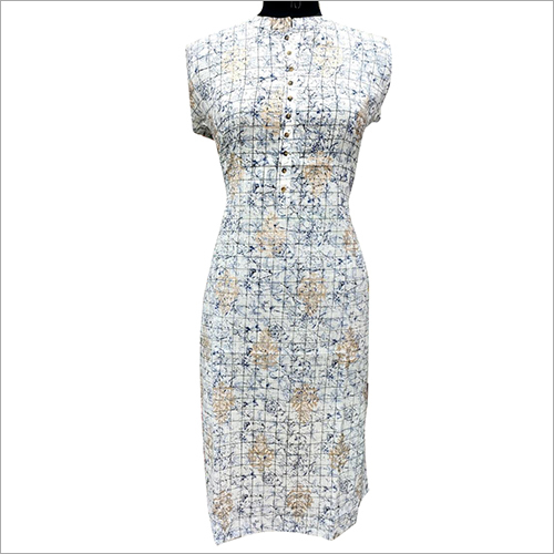 Ladies Printed Rayon Kurti